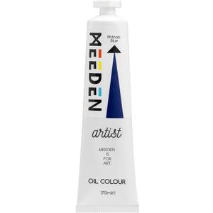 MEEDEN Artist Grade Oil Paint: Phthalo Blue - 170ml/5.7oz Tube - Professional Art Paints for Canvas Painting