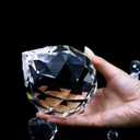 100mm Large Crystal Prism Suncatcher for Windows Hanging, Clear Glass Crystal Sun Catcher Beads Pendants Maker Balls for Indoor Outdoor Garden Feng Shui Home Decor
