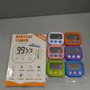 ZILLEEN Classroom Timers for Kids Classroom Magnetic Digital Kitchen Timers for Cooking Teachers Gym Game 6 Pcs