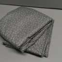 Amazon Basics Lightweight Super Soft Easy Care Microfiber 4 Piece Bed Sheet Set With 14-inch Deep Pockets - King, Grey Arrows,Printed