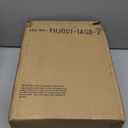 Gold Pendant Light Fixtures, 2 Pack Modern Pendant Lighting with Clear Striped Glass Shade, Hanging Pendant Lights Kitchen Island, Farmhouse Pendant Lighting for Dining Room Bedroom Bathroom