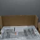 TokeShimi 16x24 White Led Medicine Cabinet Mirror for Bathroom Tempered, 3-Color Stepless Dimming Recessed Lighted Medicine Cabinet with Mirrored Defog, Mirror with Storage and Outlets