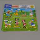 Melissa & Doug Disney Mickey Mouse Wooden Chunky Puzzle (8 pcs) Disney Characters Wooden Puzzle, Mickey Mouse For Toddlers And Kids Ages 2+