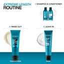 Redken Extreme Length Biotin Shampoo For Longer Hair Promotes Healthy Hair Growth, Strengthens Damaged Hair, Prevents Hair Breakage, Infused With Biotin