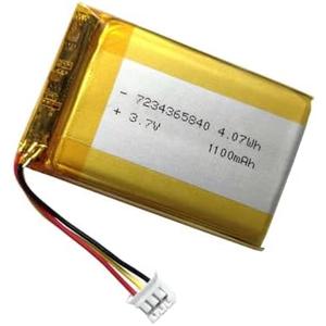 AOLIKES 1100mAh 3.7V Rechargeable Lipo Battery Replacement for Logitech G Astro A30, Astro Gaming A50, Astro Gaming A20 Wireless Headset