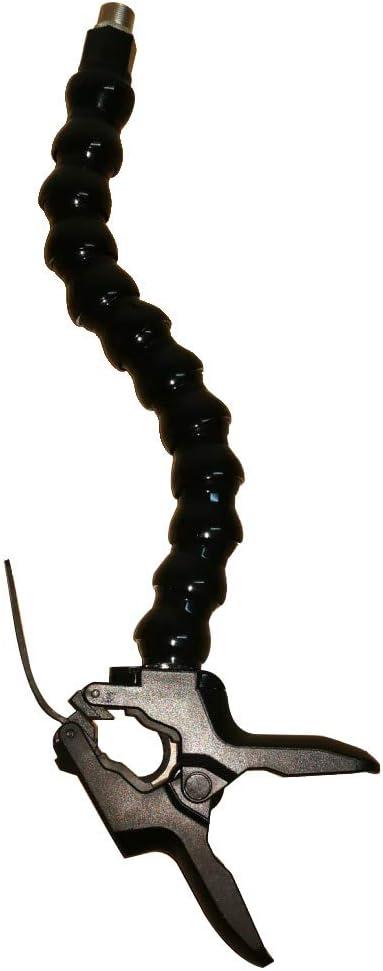 Table Mic Clamp Grip with 5/8"-27 Thread Gooseneck Extension Mount Holder for Microphones - Work for any Music Stand, Microphone Stand and Tripods