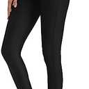 Ubestyle UPF 50+ High Waist Women's Swim Pants Swim Leggings Swimming Tights Rash Guard Pants Sun Protective M