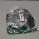 Yonique Women Bikini Top Only Crop Swim Top Longline Swimsuit Tops High Neck Bathing Suit Top Black Medium