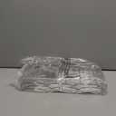 LARGER Compartment - Stackable Water Bottle Organizer Holder - for Stanley & Others' Large Tumbler - Clear WineRack, Cup Bottle Holder for Cabinet Home Countertop Fridge Pantry Shelf, 3 Tier Hold 9