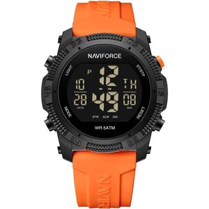 NAVIFORCE Men Sports Waterproof Digital Watches with Stopwatch Alarm Rubber Strap Wristwatch for WomenGift