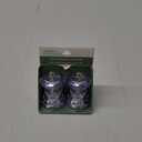 Items 4U! Salt And Pepper Mills, Clear Acrylic, Ceramic Grinders, Set of 2
