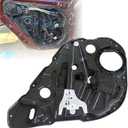 SecosAutoparts Rear Left Side Power Window Regulator w/o Motor Compatible with Kia Optima 2016-2021 Replace# 83471-D4000 83471-D5000 83471D4000 Rear Driver Side Window Regulator