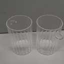 Steviieden 24 FL OZ Airtight Glass Jars with Bamboo Spoons Lids Overnight Oats Container Decorative Coffee Bar Food Storage Jar Cereal Nuts Salts Coffee Tea Flour Sugar Container Spice Jars (2Pack)