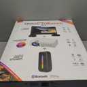 iLive Pop-Up Home Movie Theater Kit with Inflatable Screen, Projector and Party Speaker