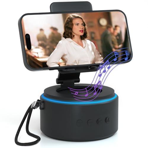 Gifts for Him Husband Men Dad Valentines Day - Bluetooth Speaker with Phone Stand, Anniversary Birthday Gift for Boyfriend Man Women Teen Boy - Ideal for Home/Kitchens/Outdoor/Desk