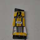 3-Piece 8" Wood Rasp File Set, Includes Flat/Half-Round/Round. For Woodworking & Sharping Wood