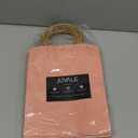 Juvale 15-Pack of Pink Glossy Medium Paper Gift Bags with Handles 8x4x10 Inches for Wedding Receptions, Baby Showers, Birthday Party Favors, Bridal Shower, Decorations