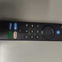 Replacement Remote for All Fire Series, TV Stick (HD, 4K, 4K Max, Lite), TV Cube and Omni, Insignia, Toshiba, Smart TVs, with Voice Control
