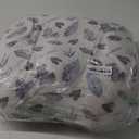 Baby Lounger for Newborn - Infant Lounger 0-24 Months with Lounger Cover, Cooling Baby Nest Lounger, Breathable Waffle Fabric & 3D Support, Portable Newborn Essentials, Gray (Grey)