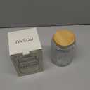 ANSQU Vintage Glass Jar with Lid, 23.7oz Airtight Glass Storage Canister Glass Food Storage Containers for Kitchen Counter, Pantry, Decorative Jar for Coffee, Tea, Sugar, Easter. Candy Cute Jar