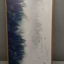 MHARTK66 Wood Framed Canvas Wall Art For Living Room Large Size Wall Decor For Bedroom Foggy Forest Trees Landscape Painting Wall Decorations Modern Home Decor Canvas Pictures Artwork 20" X 40"