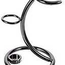 Grandslam Shaving Razor and Brush Stand Universal Holder for Safety Razor Storage Shave Brush Holder (gunmetal)