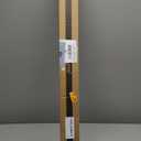 Tension Curtain Rod by EZFurni, 42 to 123 Inch, Heavy Duty Tension Rod for Windows, Anti-Slip White Curtain Rod Spring Tension, Adjustable Spring Loaded Curtain Rods No Drilling, Easy Install