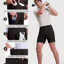 FREE SOLDIER Men's Golf Dress Shorts 7 Inch Quick Dry Lightweight Hiking Casual Work Golf Shorts with 5 Pockets, Size 40W/7L