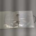 A5 Kpop Photocard Binder, 2 Ring Binder Photo Album for Fujifilm Instax Mini Camera Polaroid Printer Photo Film, 2x3 inch Kpop Photocard Holder Book with 25 Pages 4 Pocket (Black)