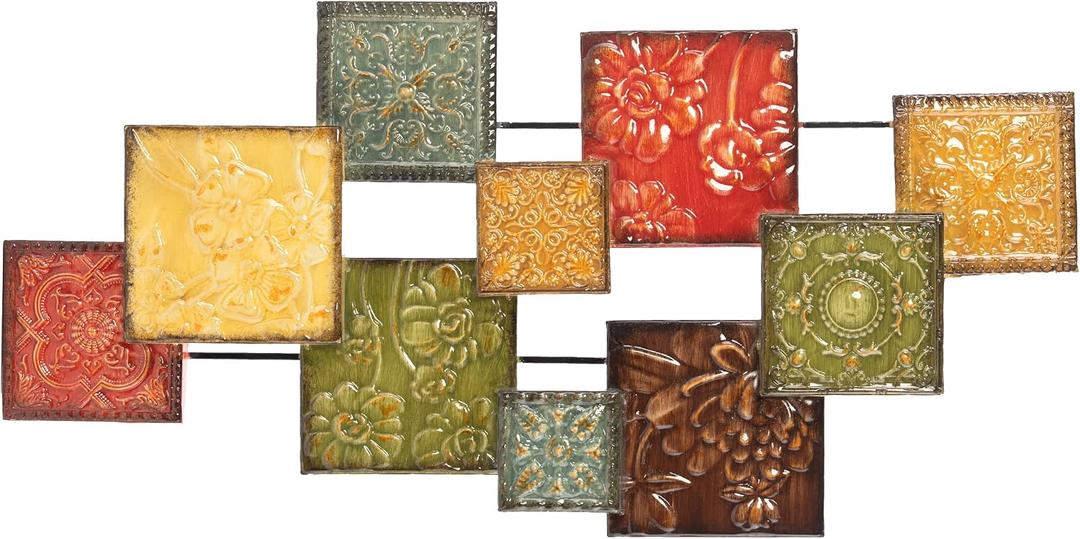 Home Decorators Collection Bijou Wall Sculpture, 21H x 42W, Multi, 2.3"L x 41.5"W