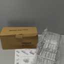 Cisily Sponge Holder for Kitchen Sink, Sink Caddy Organizer with High Brush Holder, Kitchen Countertop Organizers and Storage Essentials, Rustproof 304 Stainless Steel (Silver, 9.25″)