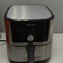 Instant Pot Vortex Plus 6QT XL Air Fryer, 6-in-1, Broils, Dehydrates, Crisps, Roasts, Reheats, Bakes for Quick Easy Meals, 100+ In-App Recipes, Dishwasher-Safe, from the Makers of Instant Pot, Black (Stainless Steel)