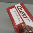 Quest Nutrition Chocolate Brownie Protein Bar, 20g Protein, 1g Sugar, 4g Net Carb, Gluten Free, Gluten Free, 12 Count