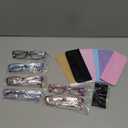 Gaoye 2.5 Reading Glasses for Women, 6 pack Fashion Readers for Women Spring Hinge Eye Glasses, Blue Light Reading Glasses