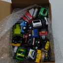 JOYIN 18 Pcs Pull Back City Cars and Trucks Toy Vehicles Set, Friction Powered Cars Toys for Toddlers, Kids Stocking Stuffers, Treasure Box Gifts for Classroom, Christmas Great Gifts for Grandkids