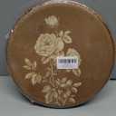 Neutral Vintage Floral Round Wall Art