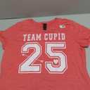 2025 Team Cupid Valentines Day Sports Jersey Style T-Shirt, Pink, L