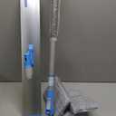 Microfiber Wet Mops 24 in Heavy Duty Flat Floor Mop Adjustable Handle with 4 Washable Mop Clothes