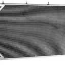 4 Rows Radiator Compatible with 1994-2002 Dodge Ram 2500 3500 5.9L Diesel Cummins L6 1995 1996 1997 1998 1999 2000 2001 Full Aluminum Radiators