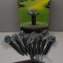 Mole Repellent for Lawns - Gopher Repeller Ultrasonic Solar Powered Vole Repellent Outdoor Waterproof Rat Deterrent Spikes Repellent Snake,Chipmunk,Groundhog,Sonic Mole Stakes for Garden,Yard