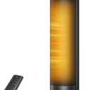 DREO Space Heater for Large Room, 23 Inch Electric Heaters for Indoor Use, 8 Safe Protection Tower, 70° Oscillation, PTC Ceramic with Thermostat and Remote, Quiet, 12H Timer, Bedroom, Office
