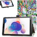 Bige for TCL Tab 8 SE Model 6048E 2024 Case,TCL TAB 8 LE Model 9137W Case,TCL Tab 8 Plus 9138S Case,PU Leather Folio 2-Folding Stand Cover for TCL TAB 8 LE 8" Tablets,Love Tree