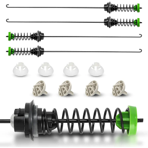 AZ4U 4PCS Washer Suspension Rod Replaces For Whirlpool WTW5000DW0 WTW5000DW1 WTW5000DW3 WTW5000DW2 Maytag MVWX655DW1 MVWC565FW2 MVWC565FW0 MVWC565FW1 MVWC555DW1 MVWX655DW0 MVWX655DW2 MVWC555DW0 Washer