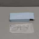 Gaoye Transparent, Clear Blue Light Glasses for Computer & Gaming - Anti UV Ray Lenses, Scratch-Resistant & Comfort Fit