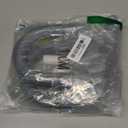 3.2 FT Washing Machine Drain Hose, Flexible Dishwasher Drain Hose Extension Kit, Universal Washer Drain Hose, Corrugated Washer Hose with 1 Adapter, 2 Hose Clamps, 1 U-Bend Hose Holder