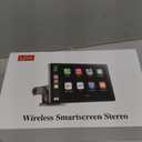 HAUXIY Wireless Apple Carplay Screen for Car 4K Dash Cam, 9" Portable Apple Carplay & Android Auto Car Stereo, with 1080p Backup Camera, GPS Navigation/ Mirror Link/ Voice Control/ Bluetooth