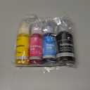 Hiipoo Sublimation Ink Refilled Bottles Compatible for ET2400 ET-2800 ET2720 ET2760 ET2750 ET4800 ET-2803 ET-2850 Inkjet Printers Heat Press Transfer on Mugs T-Shirts (1BK/1C/1Y/1M)