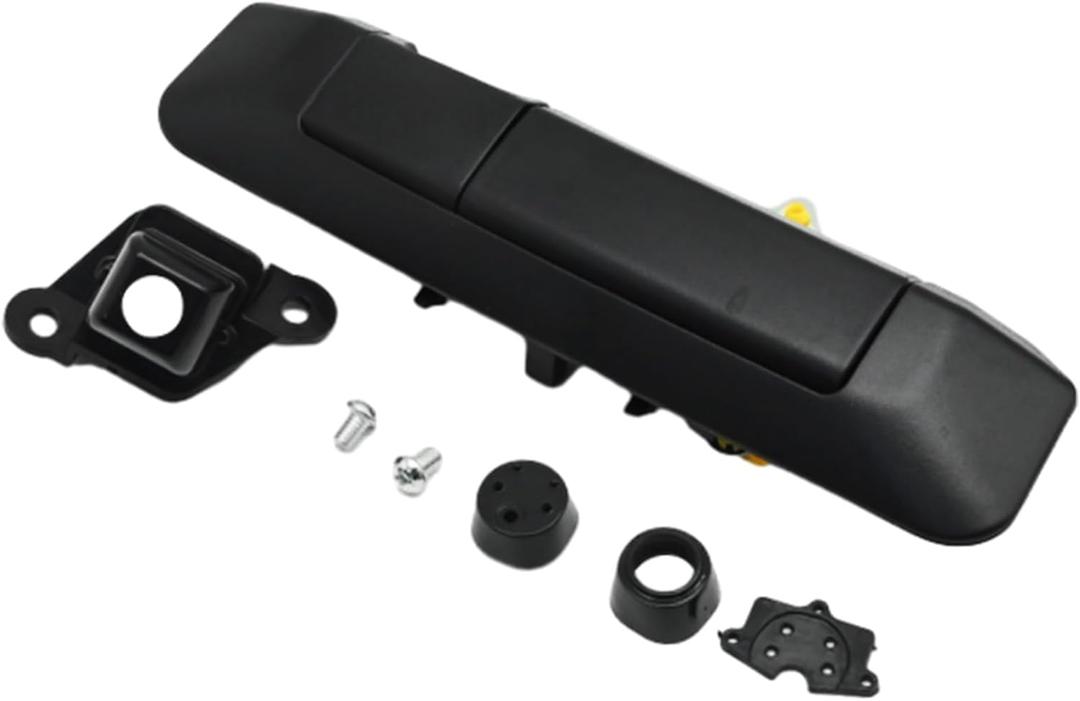 69090-04020 Car Tail Gate Handle Assembly with Backup Camera Hole, Robust Tailgate Handle Liftgate Latch Handle, Replacement for Toyota Tacoma 2008 2009 2010 2011 2012 2013 2014 2015