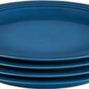 Le Creuset Stoneware Set of 4 Dinner Plates, 10.5" each, Marseille