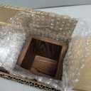 MyGift Set of 2 Natural Grain Wood Desktop Pen Holder Pencil Holder Cup, Office Dorm Home Desk Supplies Organizer